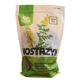 kulki proteinowe o smaku nostrzyka front opakowania